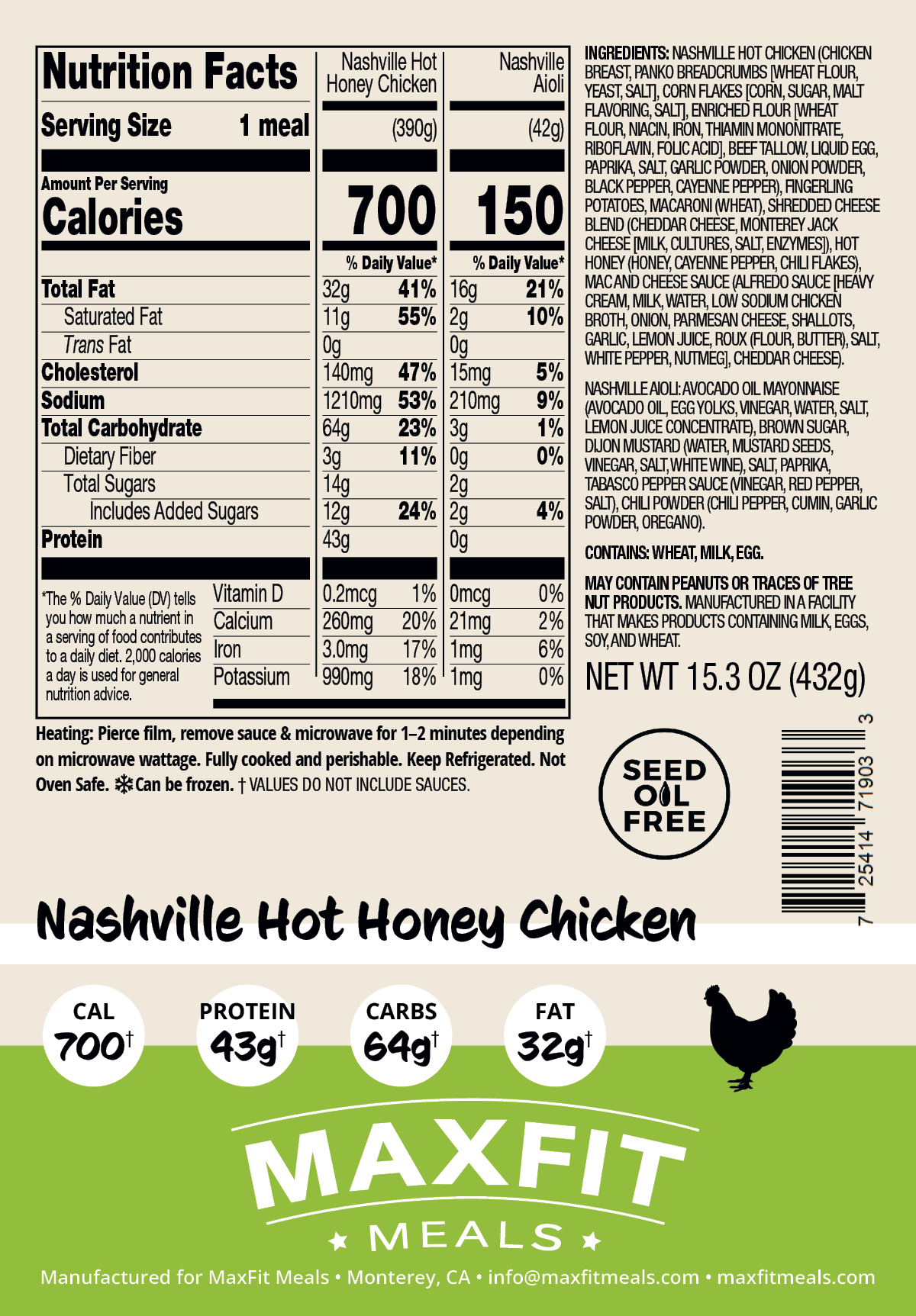 Nashville Hot Honey Chicken