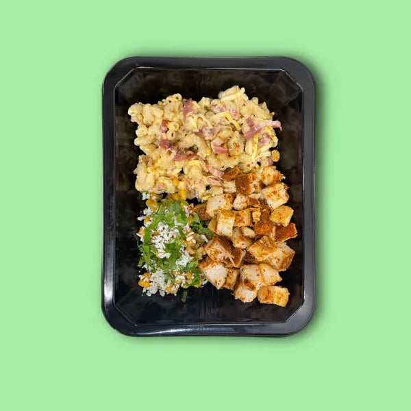 Blackened Chicken + Bacon Mac