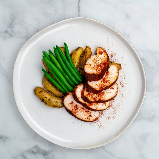 Blackened Chicken + Herbed Potatoes