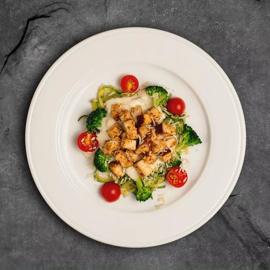 Blackened Chicken Alfredo (Low Carb)