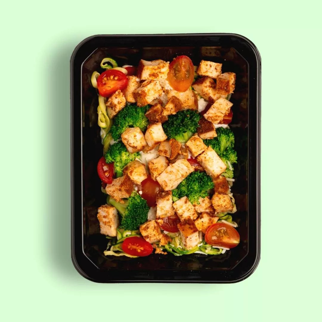 Blackened Chicken Alfredo (Low Carb)