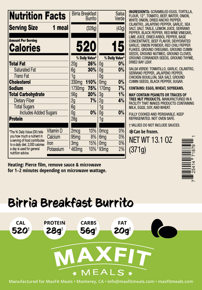 Birria Breakfast Burrito
