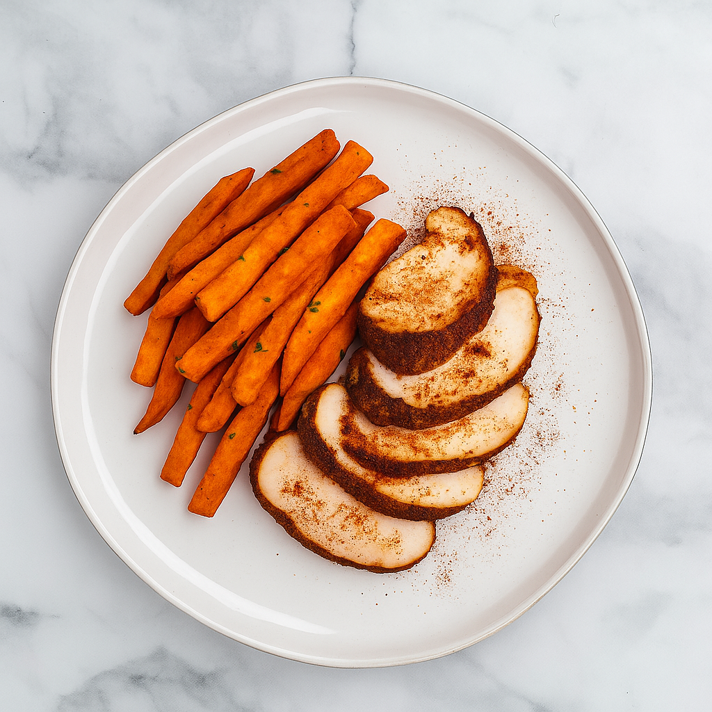 Blackened Chicken + Sweet Potato