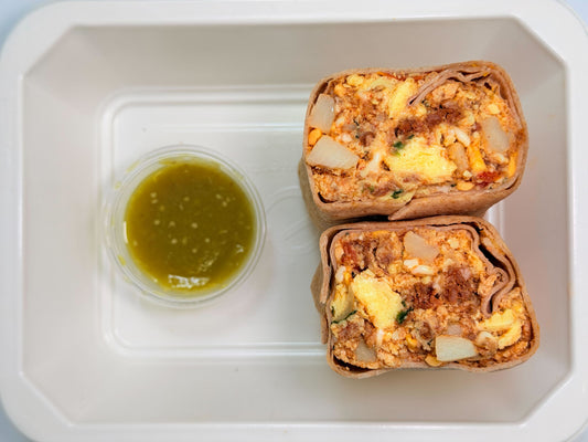 Chorizo Breakfast Burrito