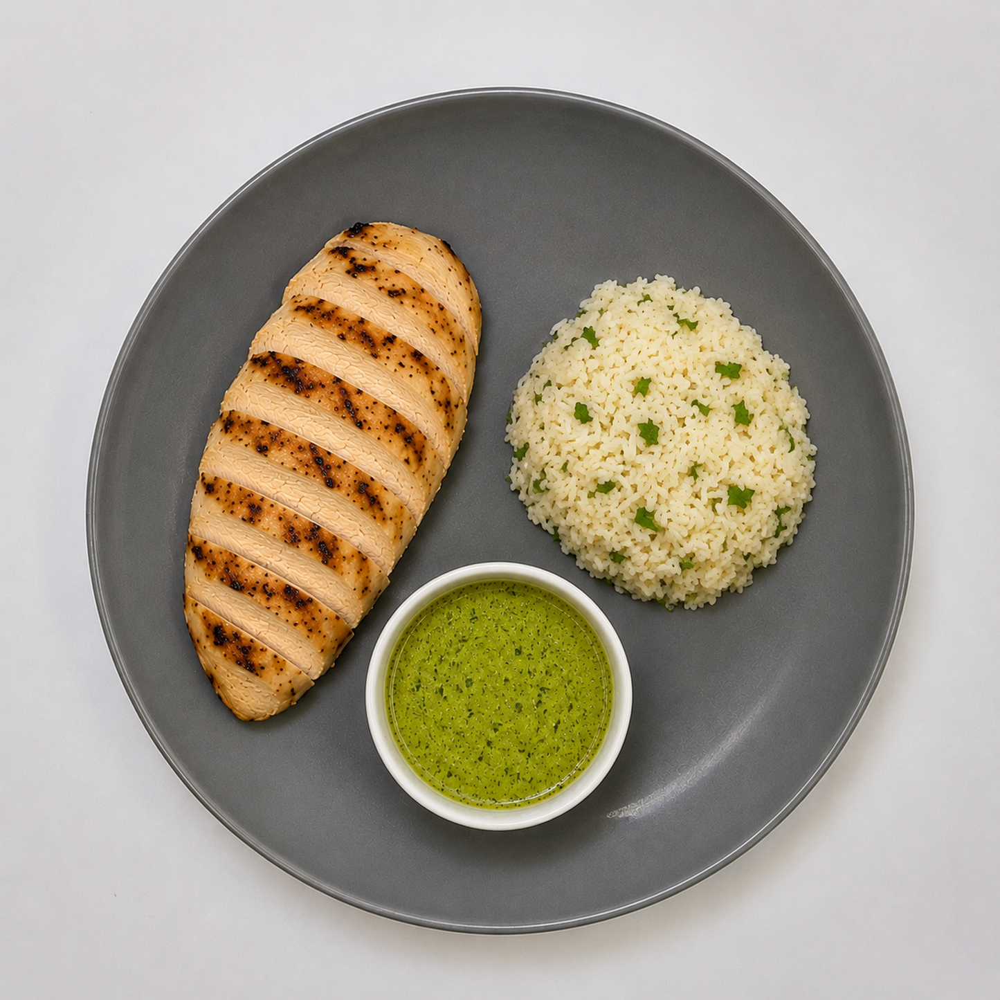 Grilled Chicken + Cilantro Rice