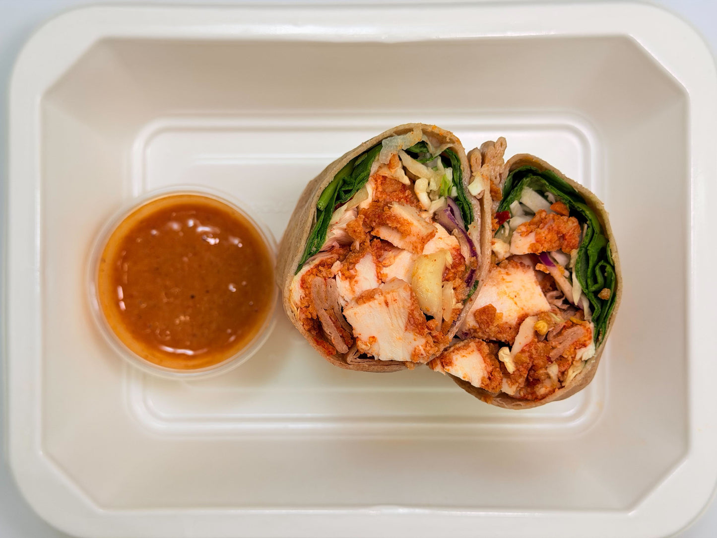 Nashville Hot Honey Chicken Wrap