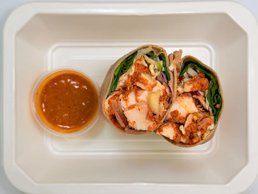 Nashville Hot Honey Chicken Wrap
