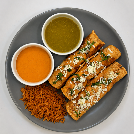 Shredded Chicken Taquitos