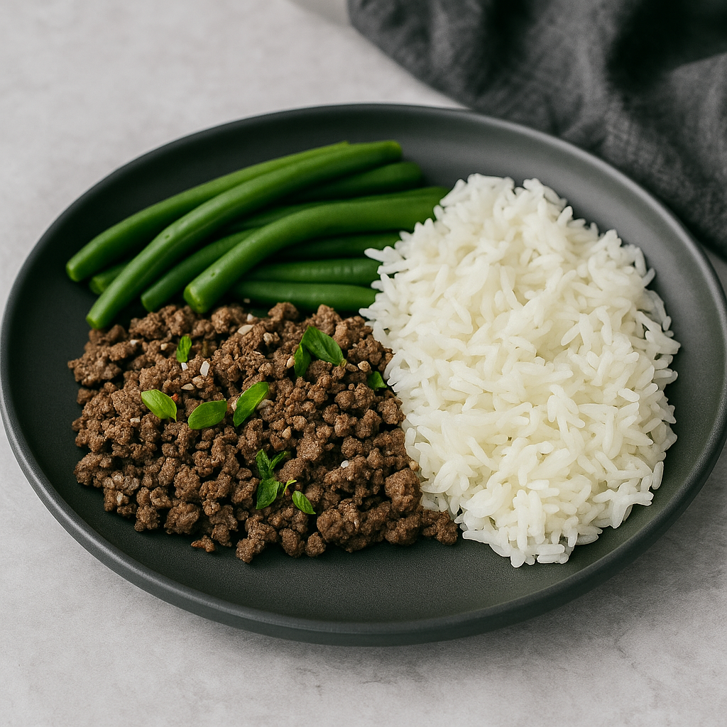Thai Basil Ground Beef